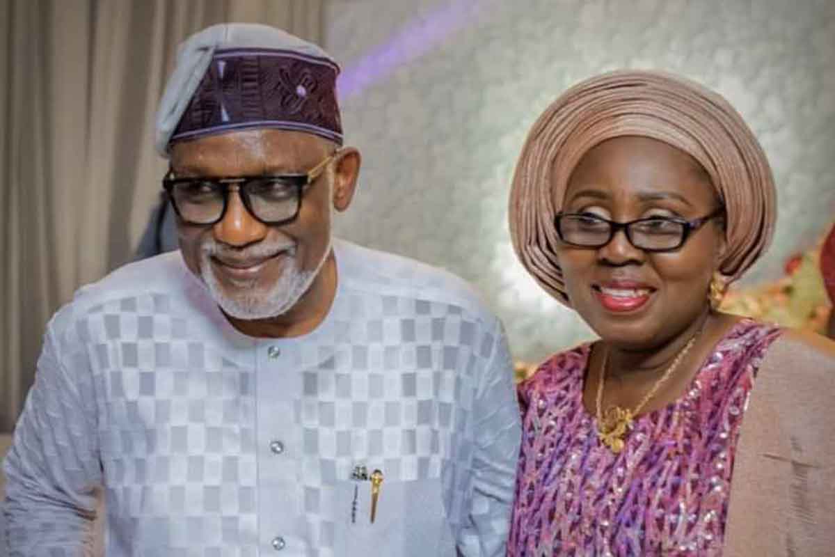 Deceased Ondo Governor’s Widow, Betty Akeredolu Narrates How They Became Coupled