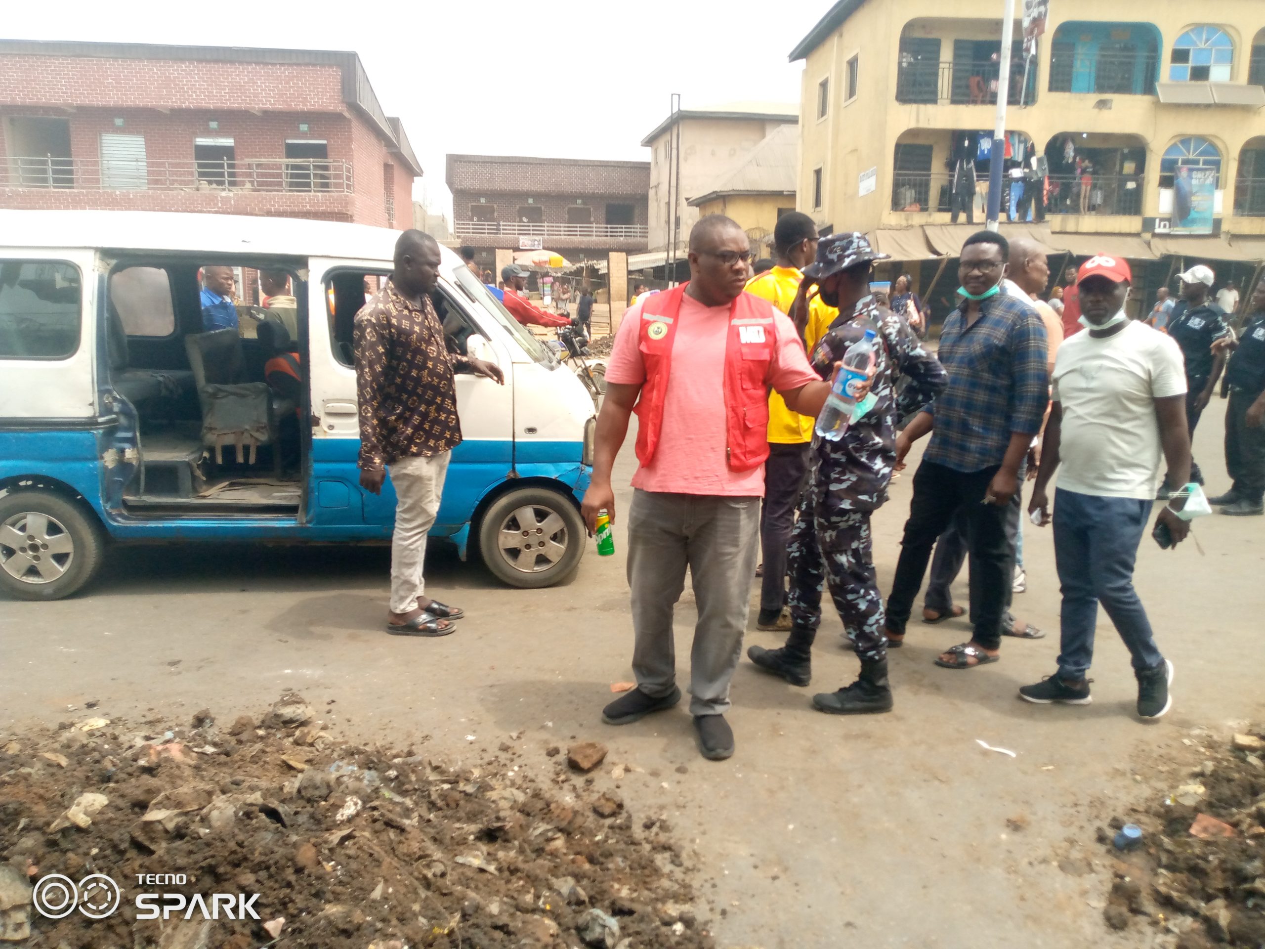 New ISWAMA Team Shuts Down Market, Enforces Sanitation Exercise    …As traders clean-up environs