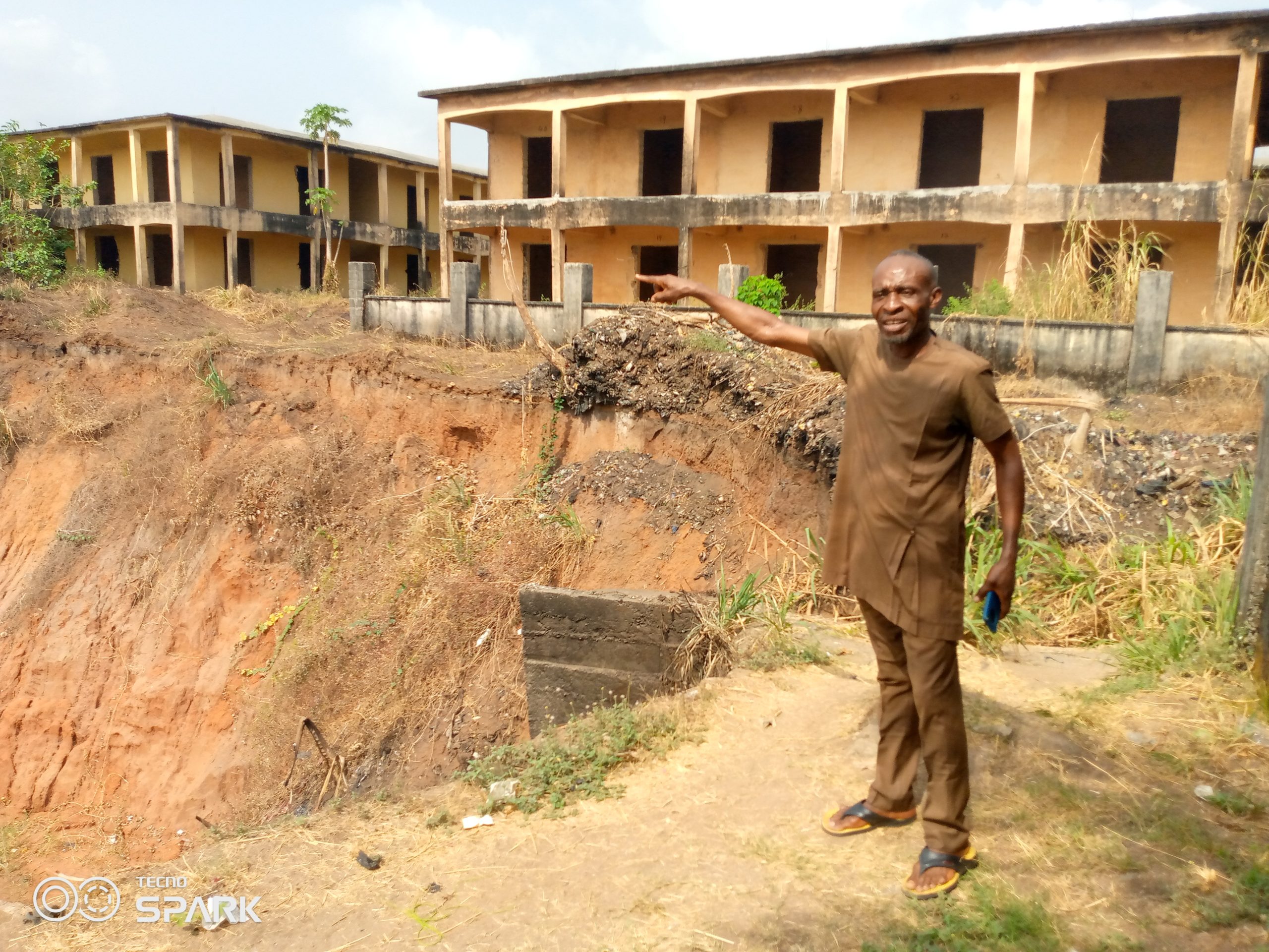 Clergyman Raises Alarm Over Erosion Gully Threat, seeks for assistance